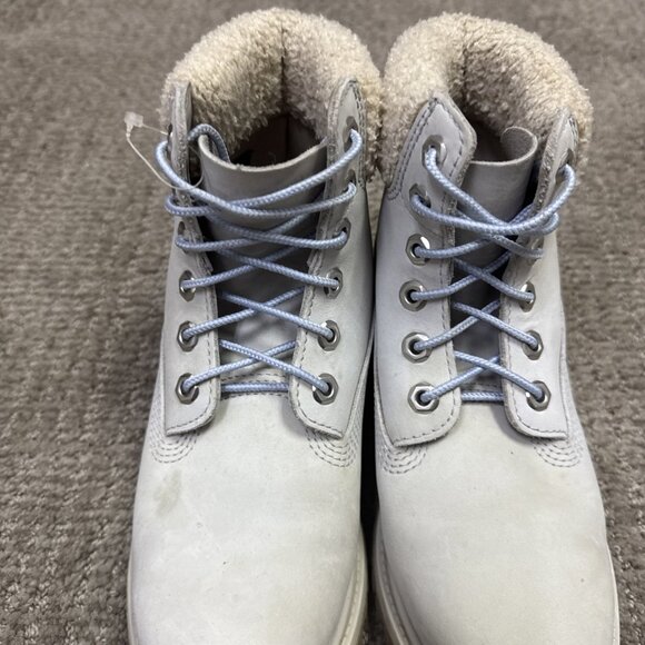 Timberland Premium Boots Gray Women’s Size 6 - Picture 9 of 12